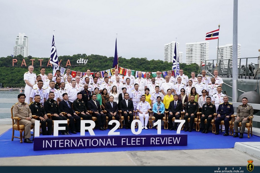 International Fleet Review 2017 en Pattaya City